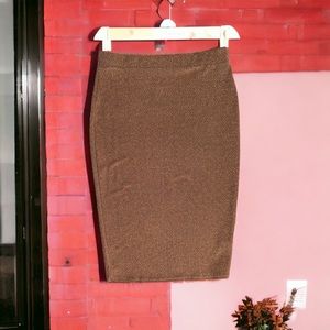 NWT- Shimmery Midi Skirt